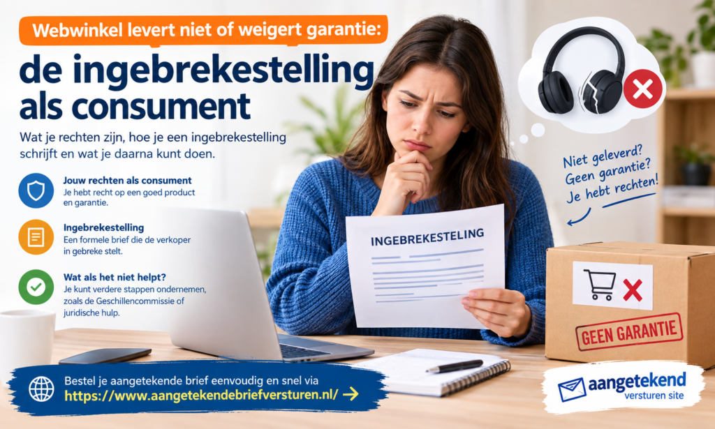 aangetekend versturen
